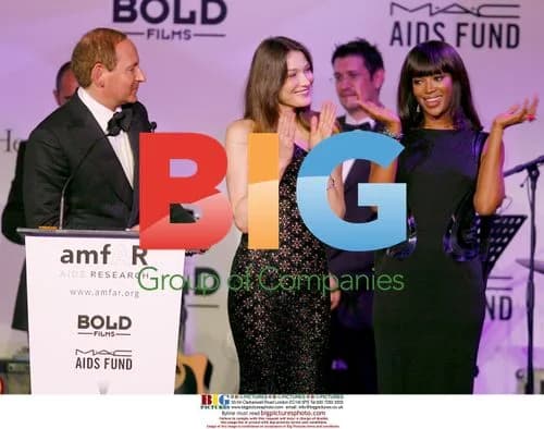 Demsey, Bruni & Campbell at amfAR Cannes Gala