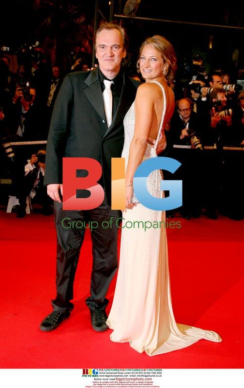 Quentin Tarantino and Zoe Bell at Cannes