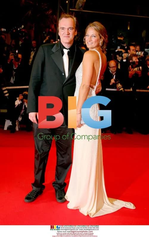 Quentin Tarantino and Zoe Bell at Cannes