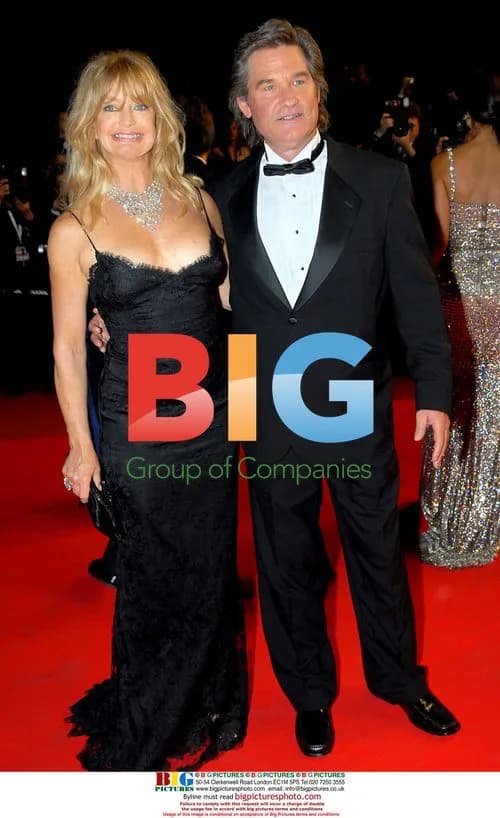 KURT RUSSELL and GOLDIE HAWN at Cannes