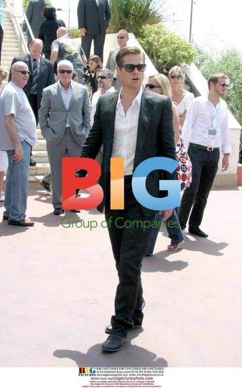 Brad Pitt at Ocean's Thirteen Cannes Photocall