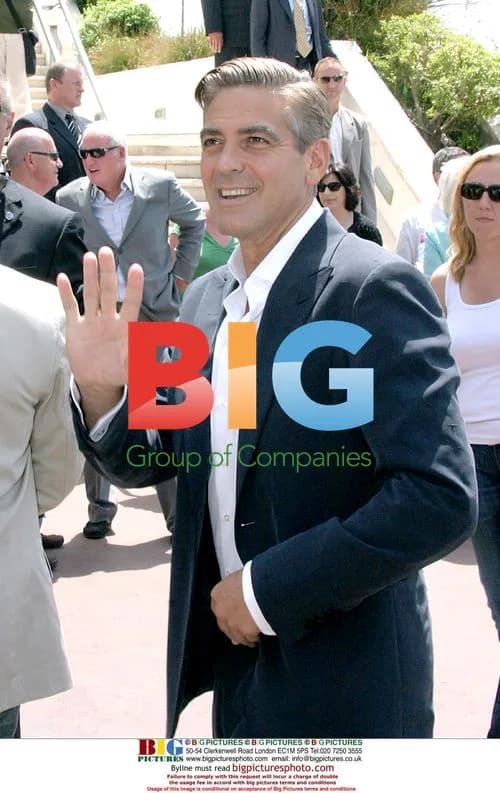 George Clooney at Ocean's Thirteen Cannes photocall
