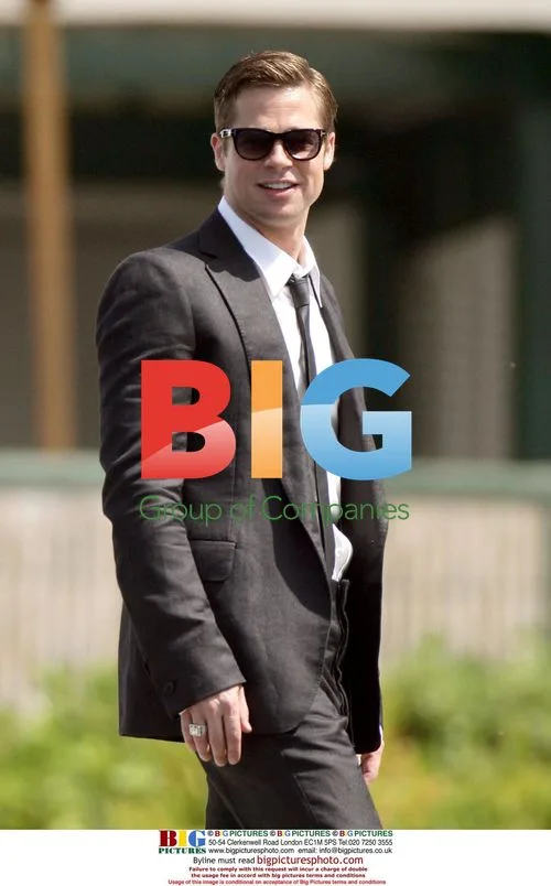 Brad Pitt, George Clooney, and Angelina Jolie in Cap d'Antibes