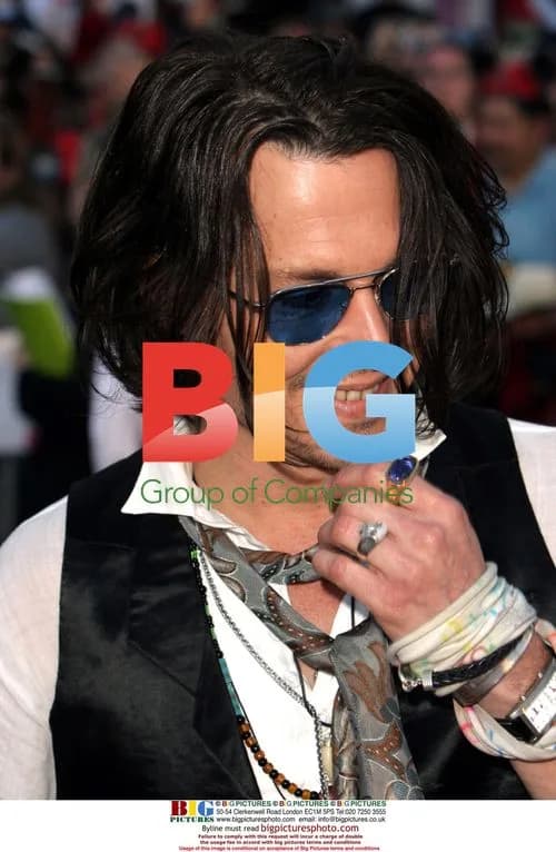 Johnny Depp at 'Pirates' Premiere
