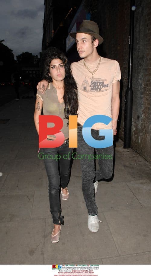 Amy Winehouse and new husband spotted