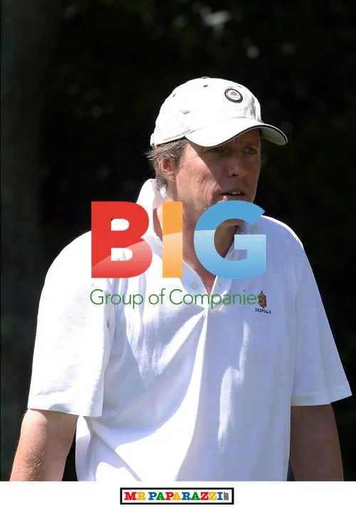 Hugh Grant Golfing in Wentworth