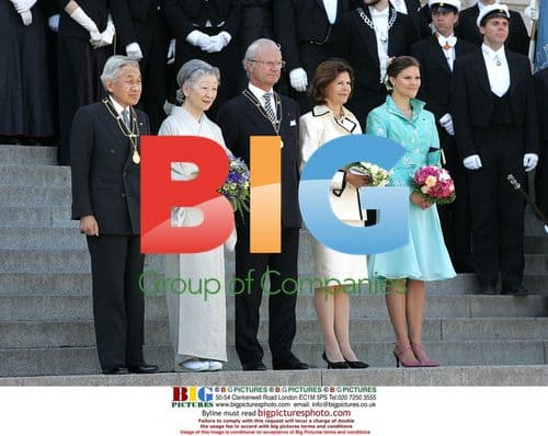 Japanese Emperor Visits Uppsala, Sweden