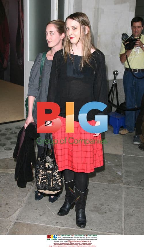 Daisy De Villeneuve and Poppy De Villeneuve at M&S Party