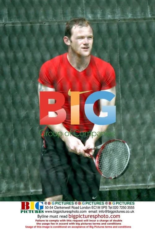 Wayne Rooney Playing Tennis at Nike HQ