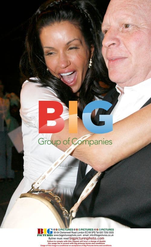 Janice Dickenson Leaving Koi Restaurant