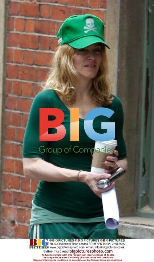 Madonna on the set of 'Filth and Wisdom'