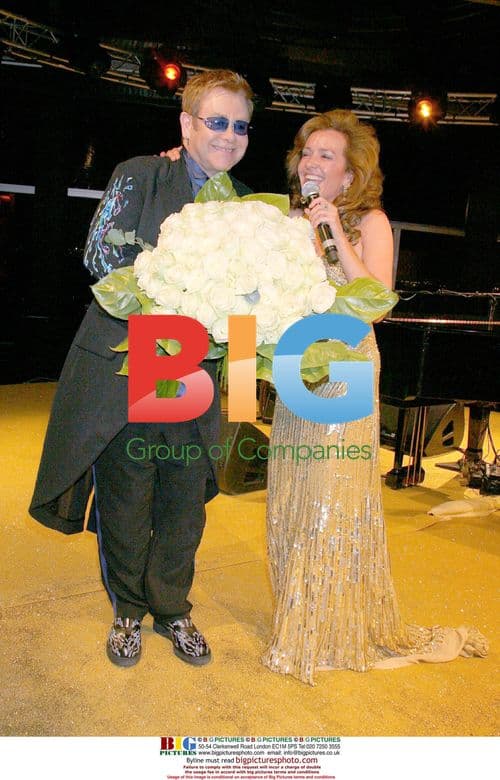 Elton John at Chopard Trophy Party, Cannes 2007