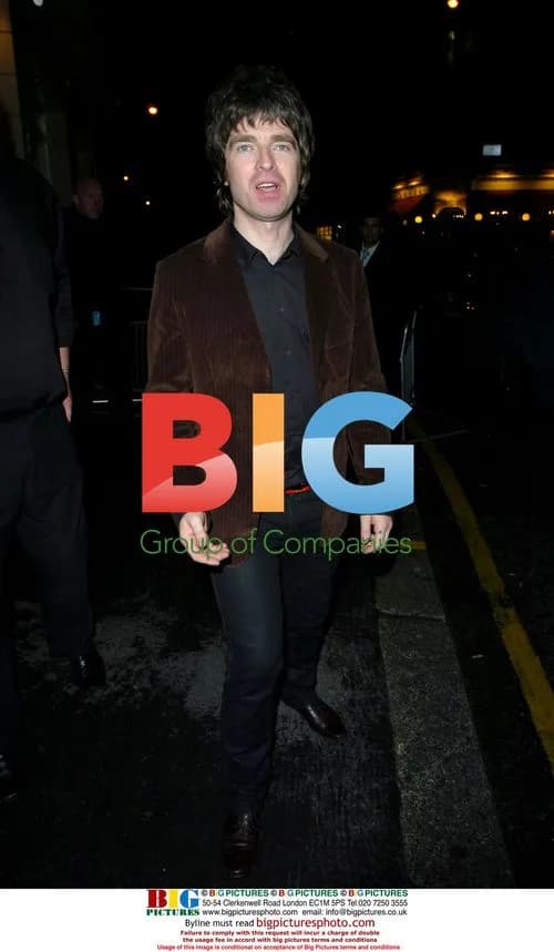 Oasis' Noel Gallagher at Birthday Party