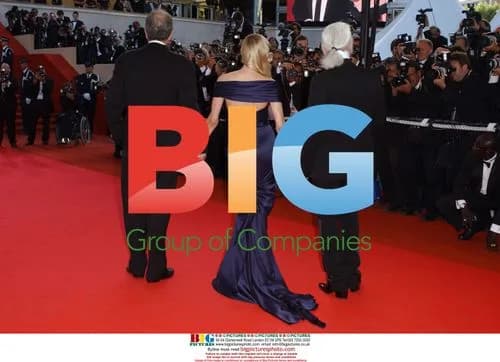 Diane Kruger, Karl Lagerfeld and Denys Arcand at Cannes