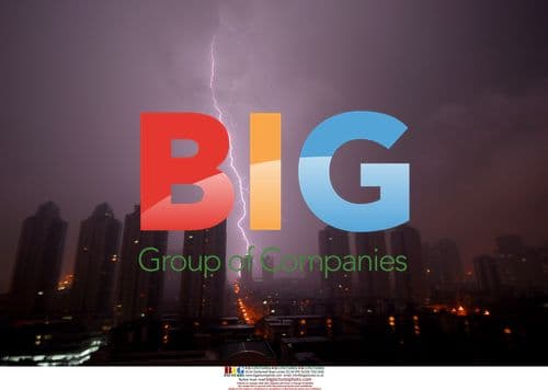 Thunderstorm in Shenzhen, China