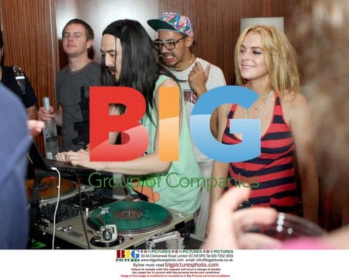 Lindsay Lohan Wild Coachella Party