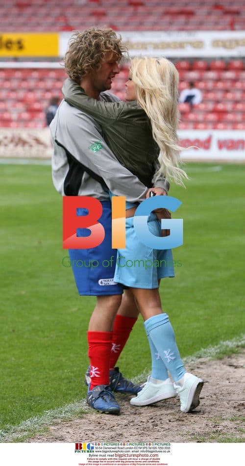 Celebrity Soccer Six in Wrexham, UK