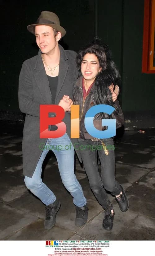Amy Winehouse and Blake Fielder-Civil Leaving Concert