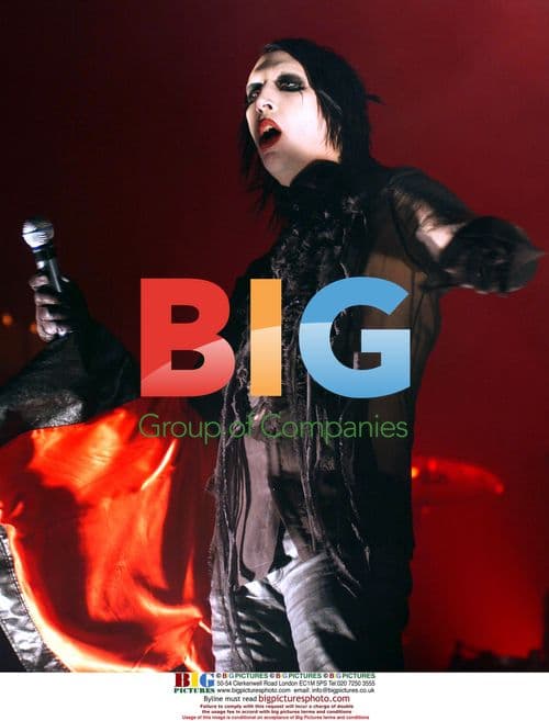 Marilyn Manson Performs in Milan