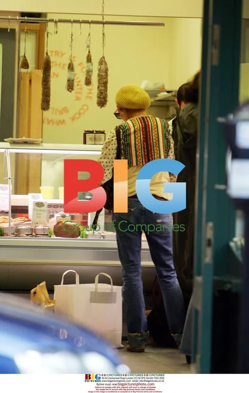 Sienna Miller Shopping for Meat