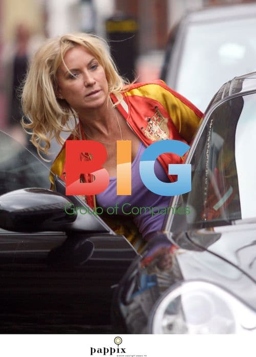 Meg Mathews Goes Braless in London