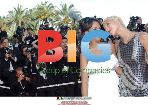 Noemie Lenoir and Kerry Washington at Cannes