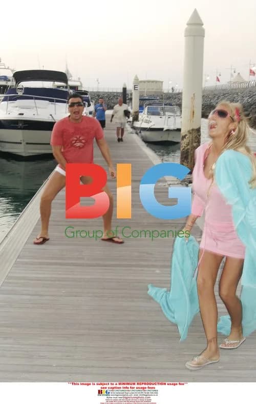 Katie Price and Peter Andre in Dubai