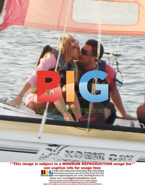 Katie Price and Peter Andre in Dubai