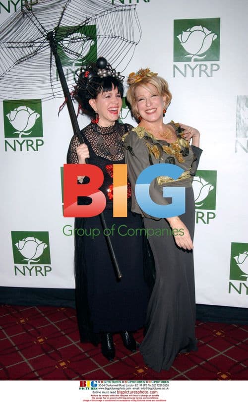 Susie Essman and Bette Midler at Hulaween Event