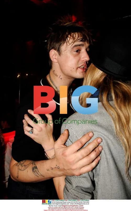 Pete Doherty spotted with Kate Moss lookalike