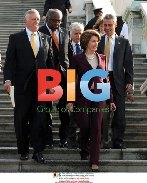 Nancy Pelosi and Democratic Leaders Arrive for News Conference