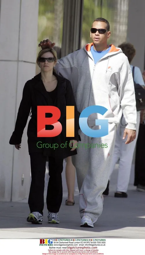 Alex Rodriguez Goes Shopping with Pregnant Wife