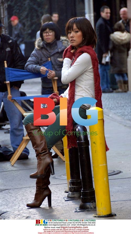 Lee Hyori films TV commercial in New York