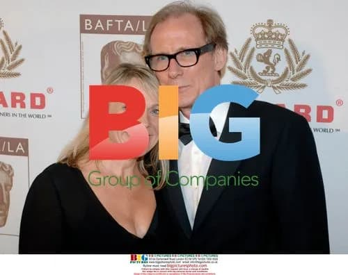 Helen Fielding and Bill Nighy at BAFTA/LA Britania Awards