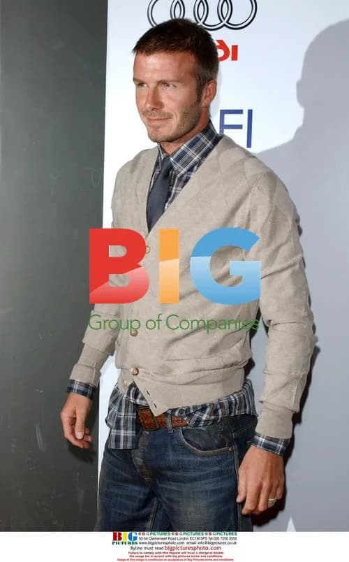 David Beckham at 'Lions for Lambs' Premiere