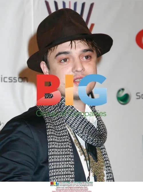 Peter Doherty Arrives at 2007 MTV Europe Music Awards