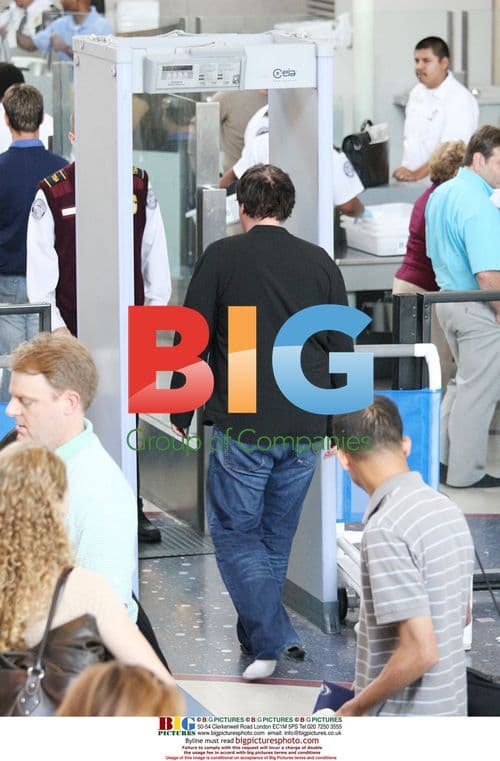 Quentin Tarantino at LAX Airport