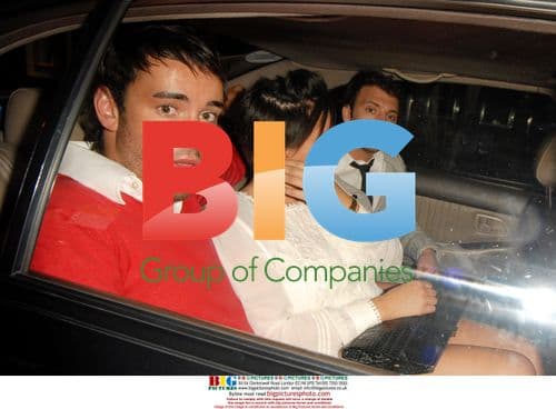 Jade Goody and Jack Tweedy Leaving Nightclub