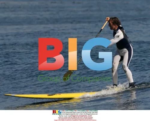 Matthew McConaughey Paddle Surfing