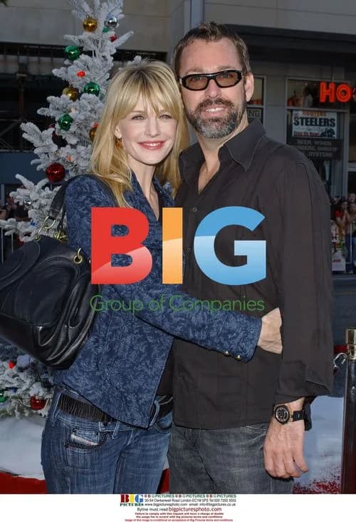 Kathryn Morris and Randy Hamilton at "Fred Claus" premiere