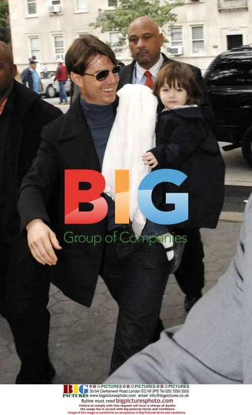 Tom Cruise and Suri at NYC Marathon