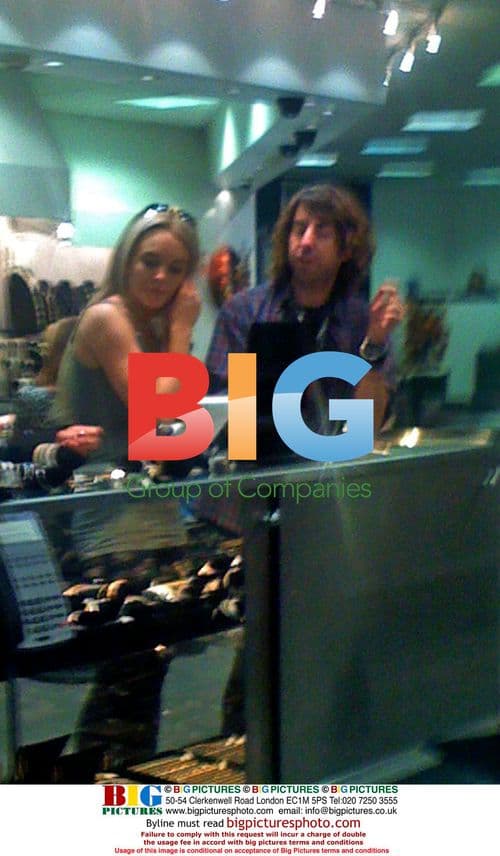 Lindsay Lohan Tries Engagement Ring