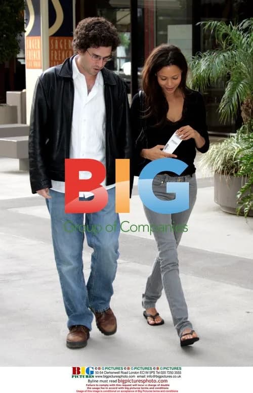 Thandie Newton Lunch with Mystery Man