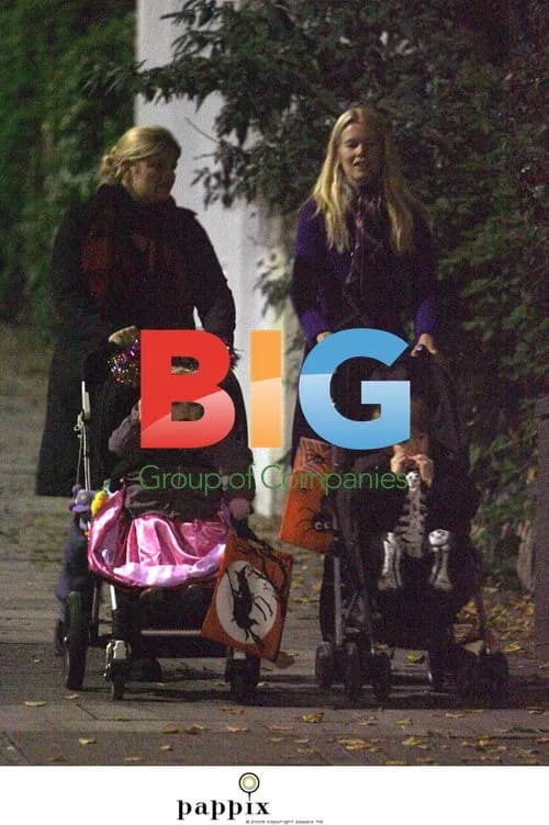 Claudia Schiffer and Kids on Halloween