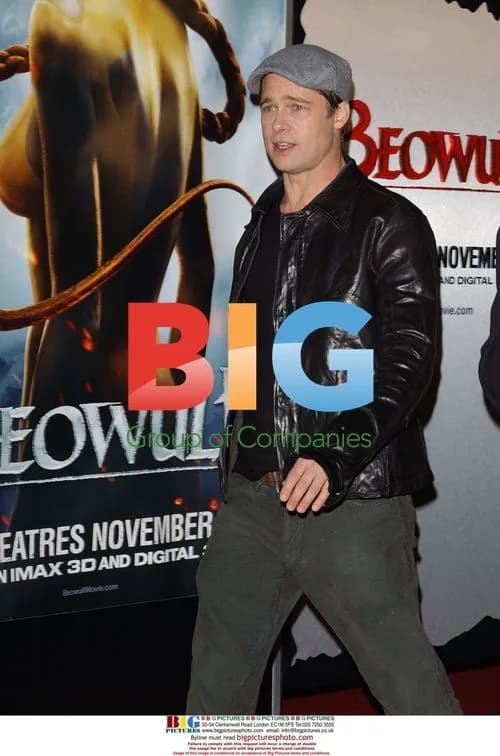 Brad Pitt at 'Beowulf' Premiere