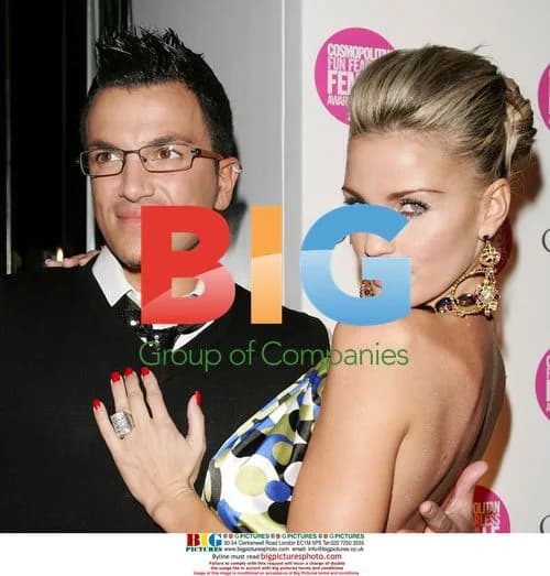 Katie Price and Peter Andre at Cosmopolitan Awards