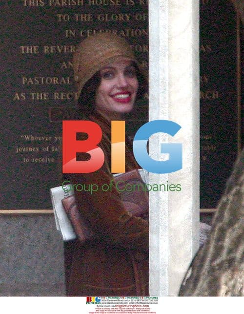 Angelina Jolie and John Malkovich on The Changeling set