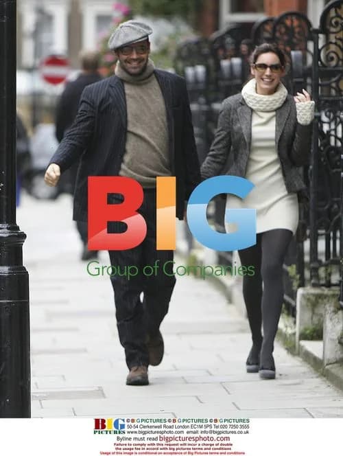 Kelly Brook and Billy Zane Giggling in London