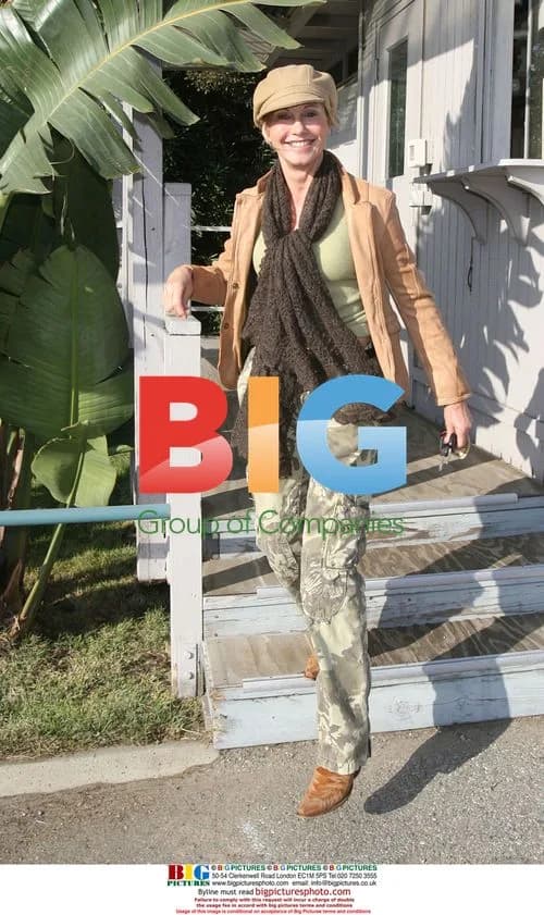 Olivia Newton-John visits tailor in Malibu