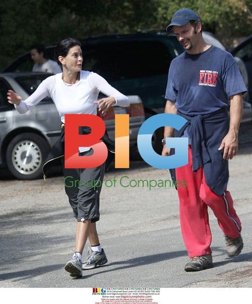 Teri Hatcher Flirts with Fireman on Hike